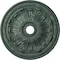 Ekena Millwork Flagstone Ceiling Medallion (Fits Canopies up to 3 7/8"), 30"OD x 3 7/8"ID x 3 1/4"P, Cloud Burst CM30FLCBF - alternate 1